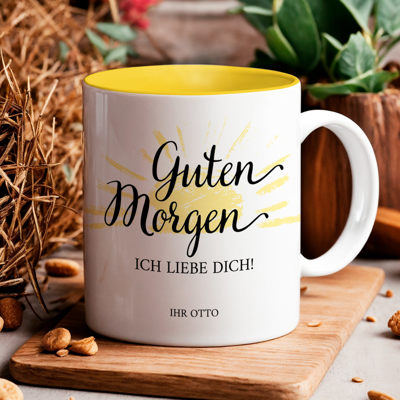 Tassen Set FRAU - 4 x bedruckte Tasse, personalisiertes Geschenk für Frau