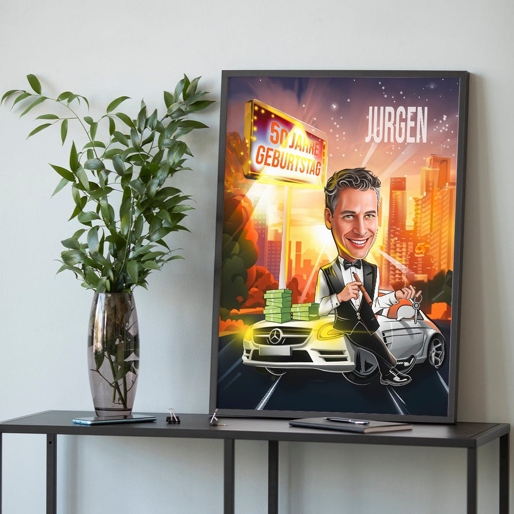 zum 50. geburtstag, Adamell.de