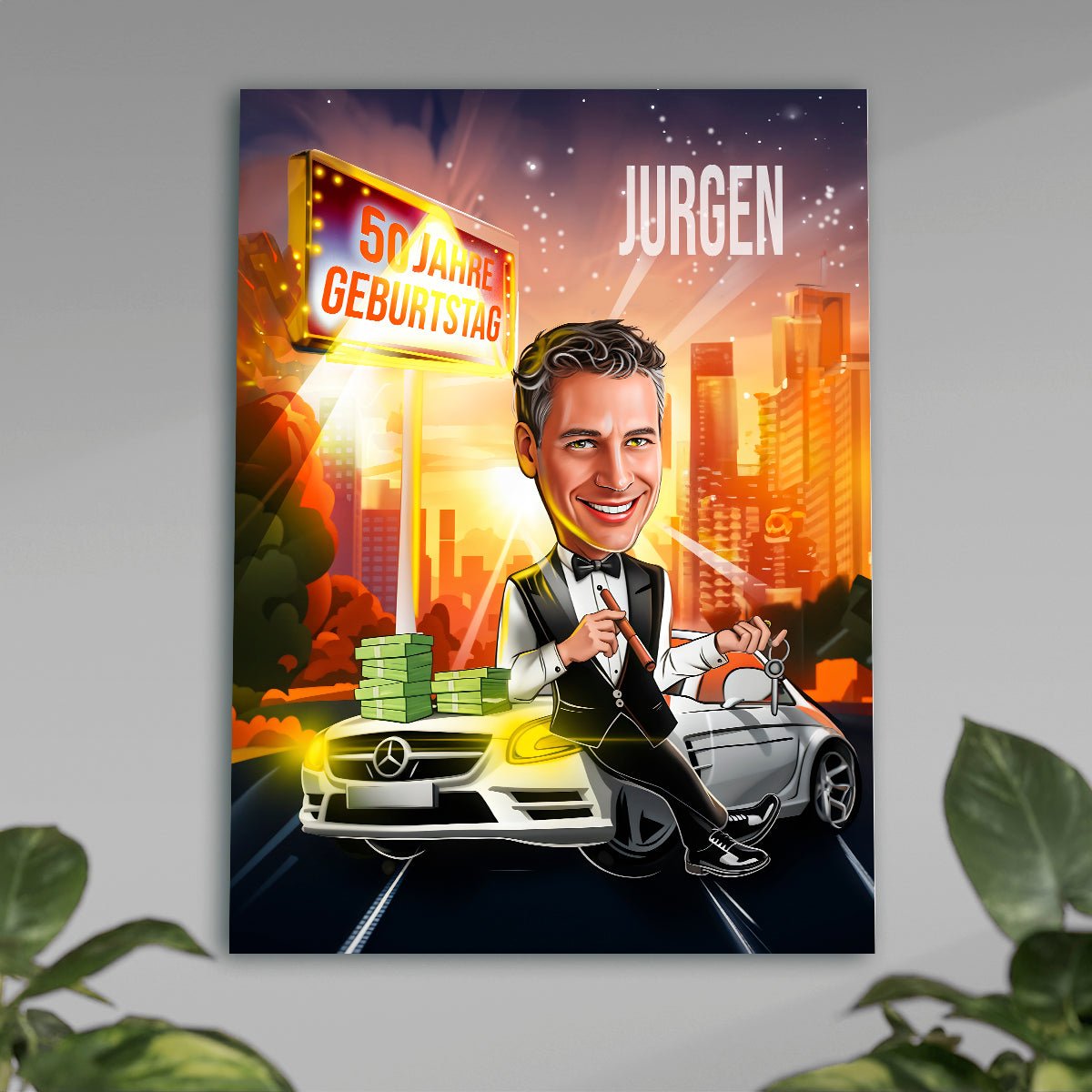 zum 50. geburtstag, Adamell.de