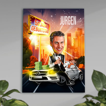 zum 50. geburtstag, Adamell.de