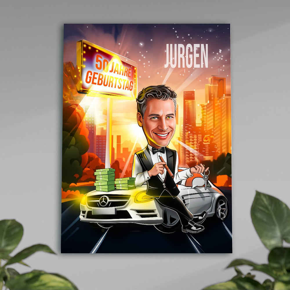 zum 50. geburtstag, Adamell.de