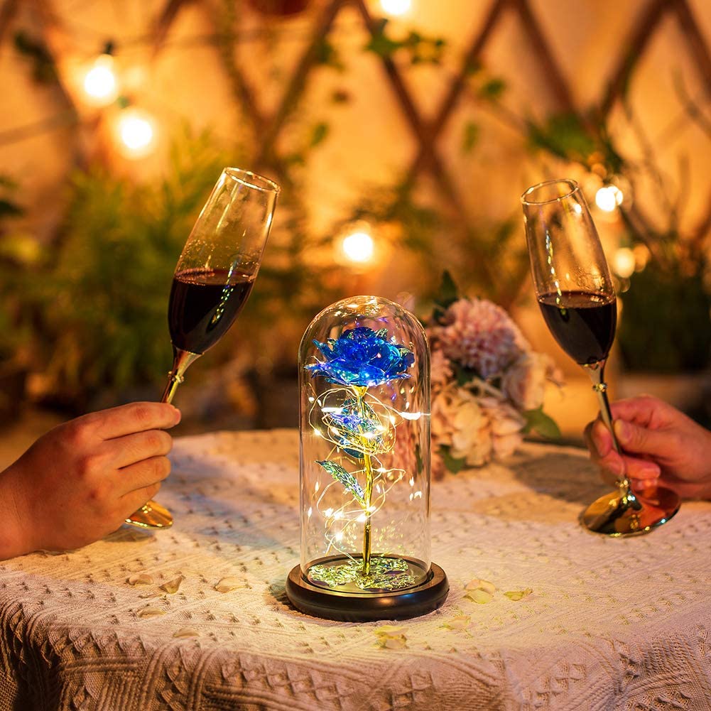 ewige rose im glas, Adamell.de