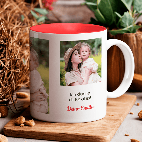 Mama ist ein Schatz - Bedruckte Tasse, personalisiertes Geschenk für Mama - Adamell.de