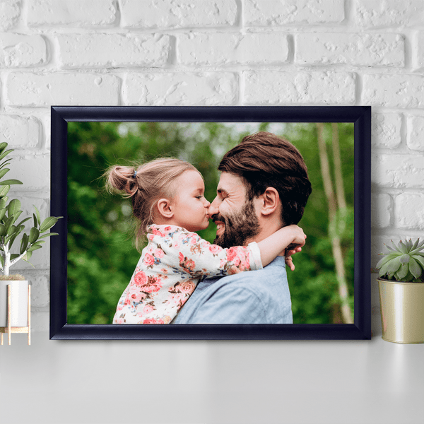 Mein Papa - Druck auf Glas, personalisiertes Geschenk für Papa - Adamell.de