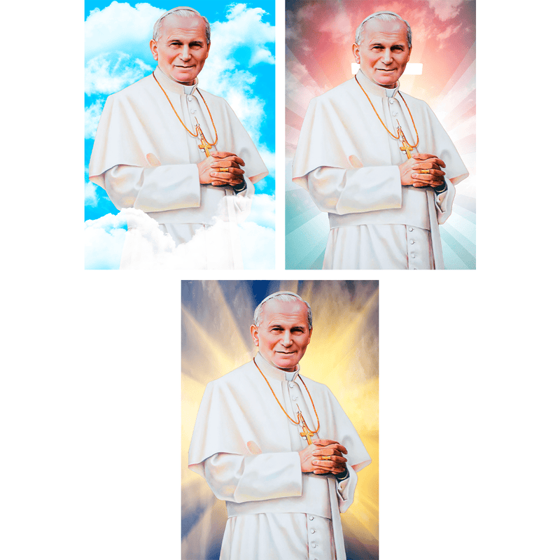 Papst - Bild auf Leinwand, originelles Geschenk - Adamell.de