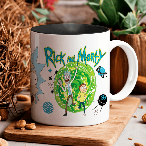 Rick und Morty - Grafiken - 1x Bedruckte Tasse, Geschenk für Kind - Adamell.de