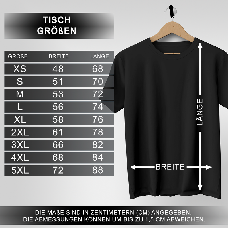 Bedrucktes Herren T-Shirt CHEF - personalisiertes Geschenk für Chef