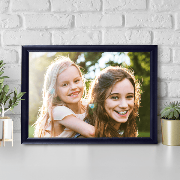 Schwestern Foto - Druck auf Glas, personalisiertes Geschenk für Schwester - Adamell.de