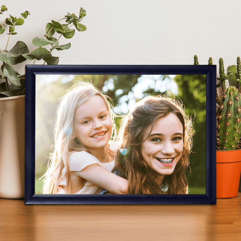 Schwestern Foto - Druck auf Glas, personalisiertes Geschenk für Schwester - Adamell.de