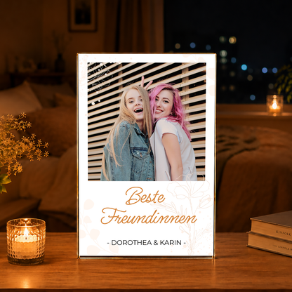 Superfreund - Druck auf Glas, personalisiertes Geschenk für Freund