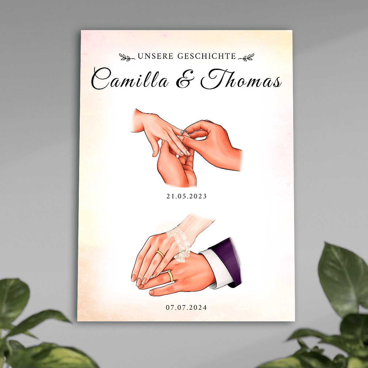 zur Hochzeit, Adamell.de