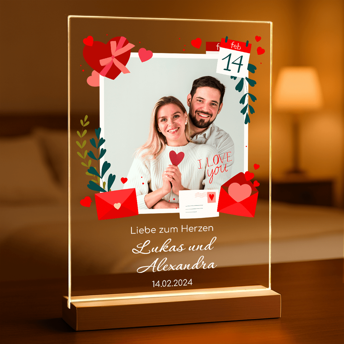 Valentinstag geschenk für paare, Adamell.de