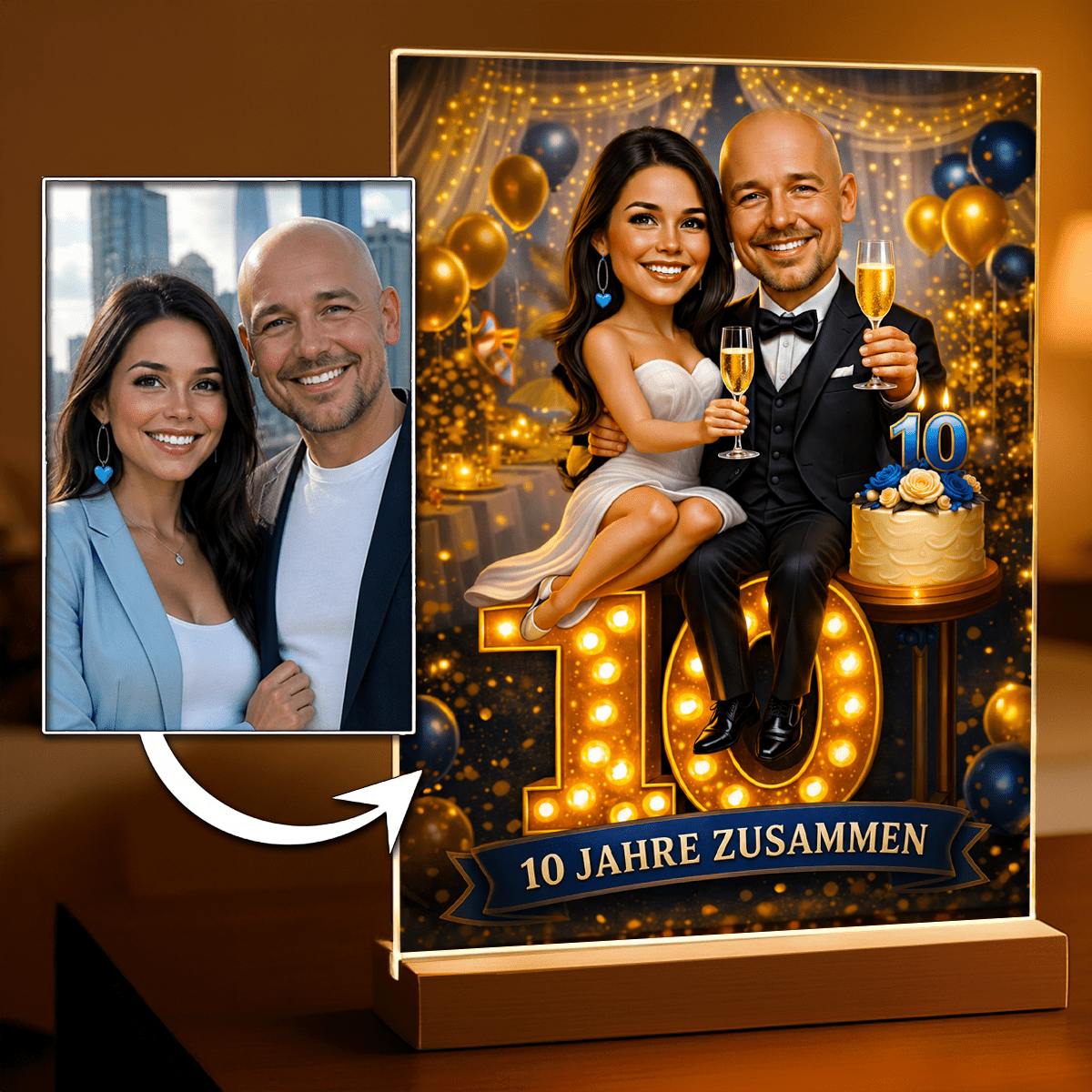 Valentinstag geschenk für paare, Adamell.de
