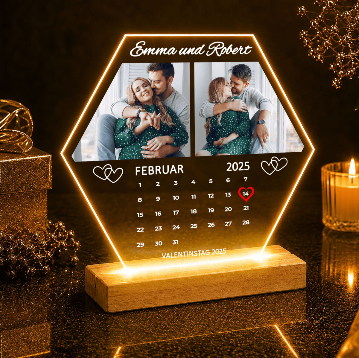 Valentinstag geschenk für paare, Adamell.de