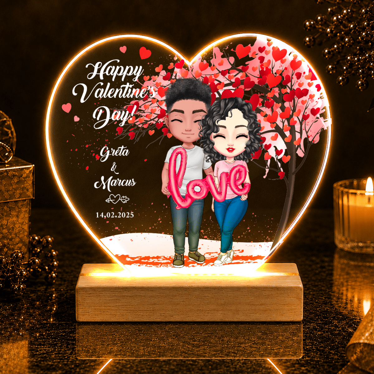 Valentinstag geschenk für paare, Adamell.de