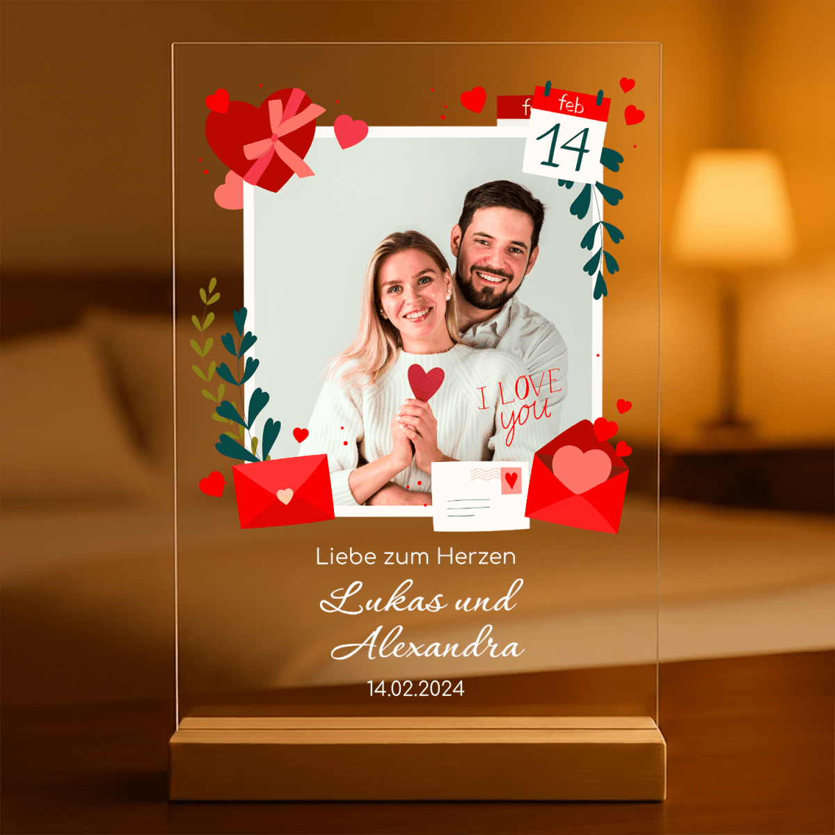 Valentinstag geschenk für paare, Adamell.de