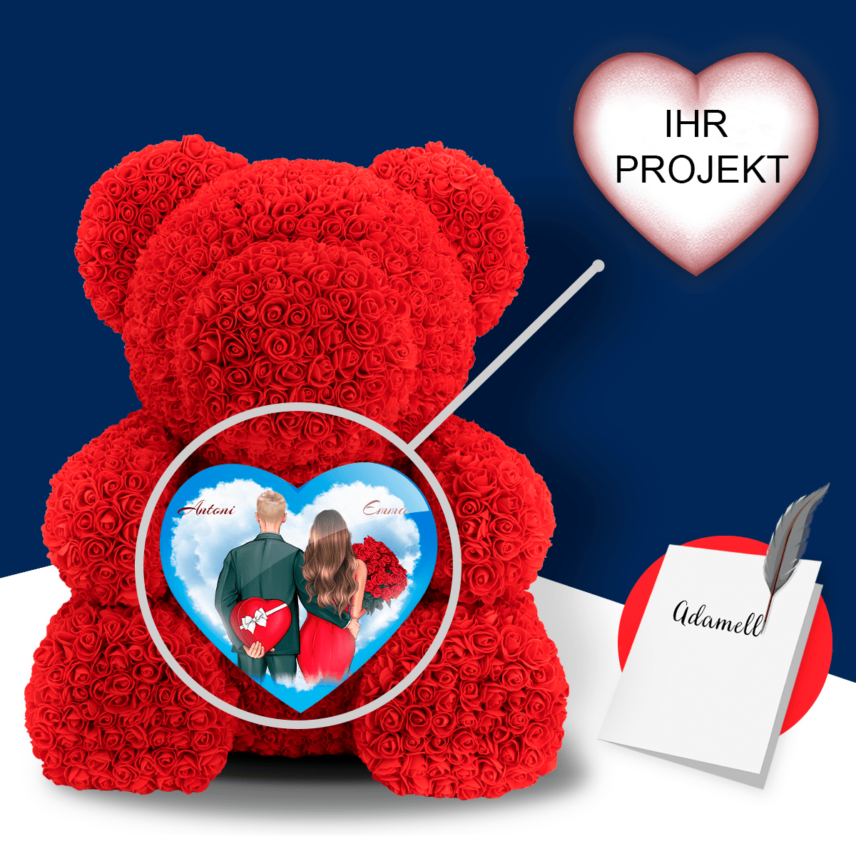 Valentinstag geschenk für paare, Adamell.de