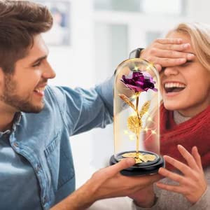 ewige rose im glas, Adamell.de