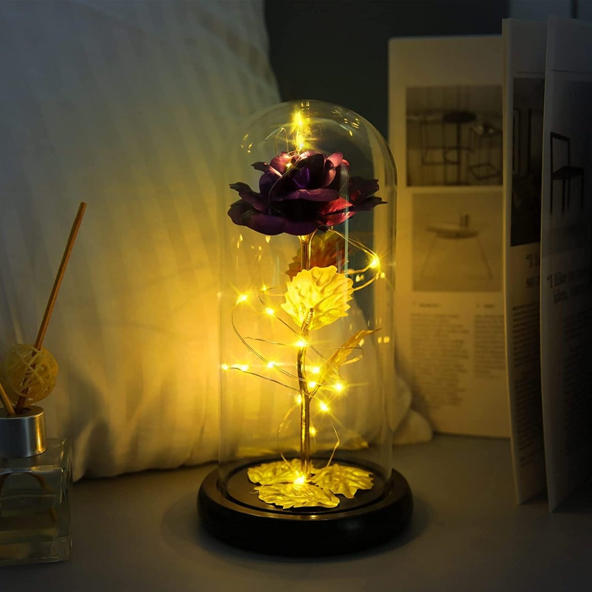 ewige rose im glas, Adamell.de