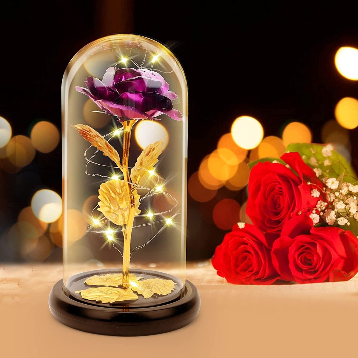 ewige rose im glas, Adamell.de