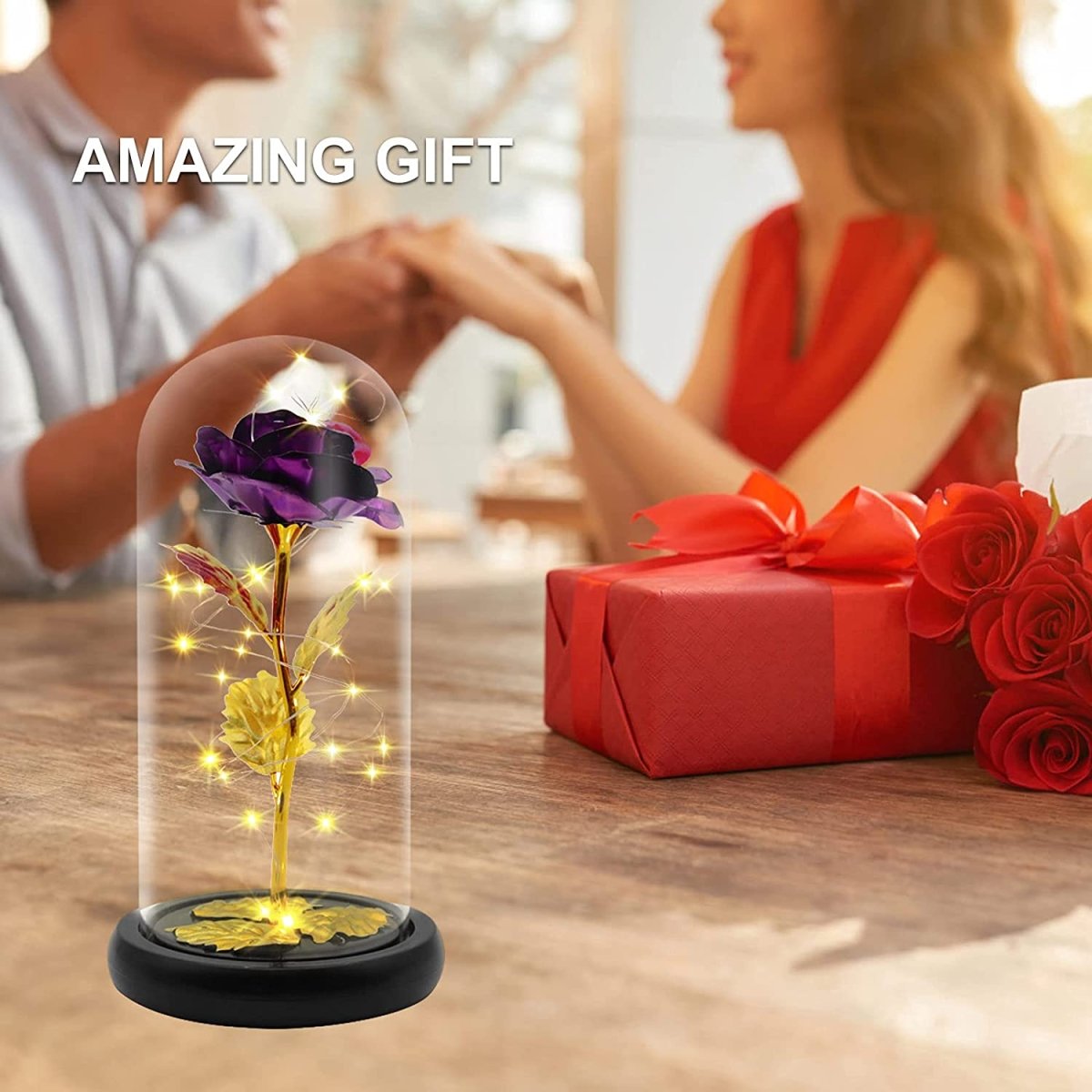 ewige rose im glas, Adamell.de