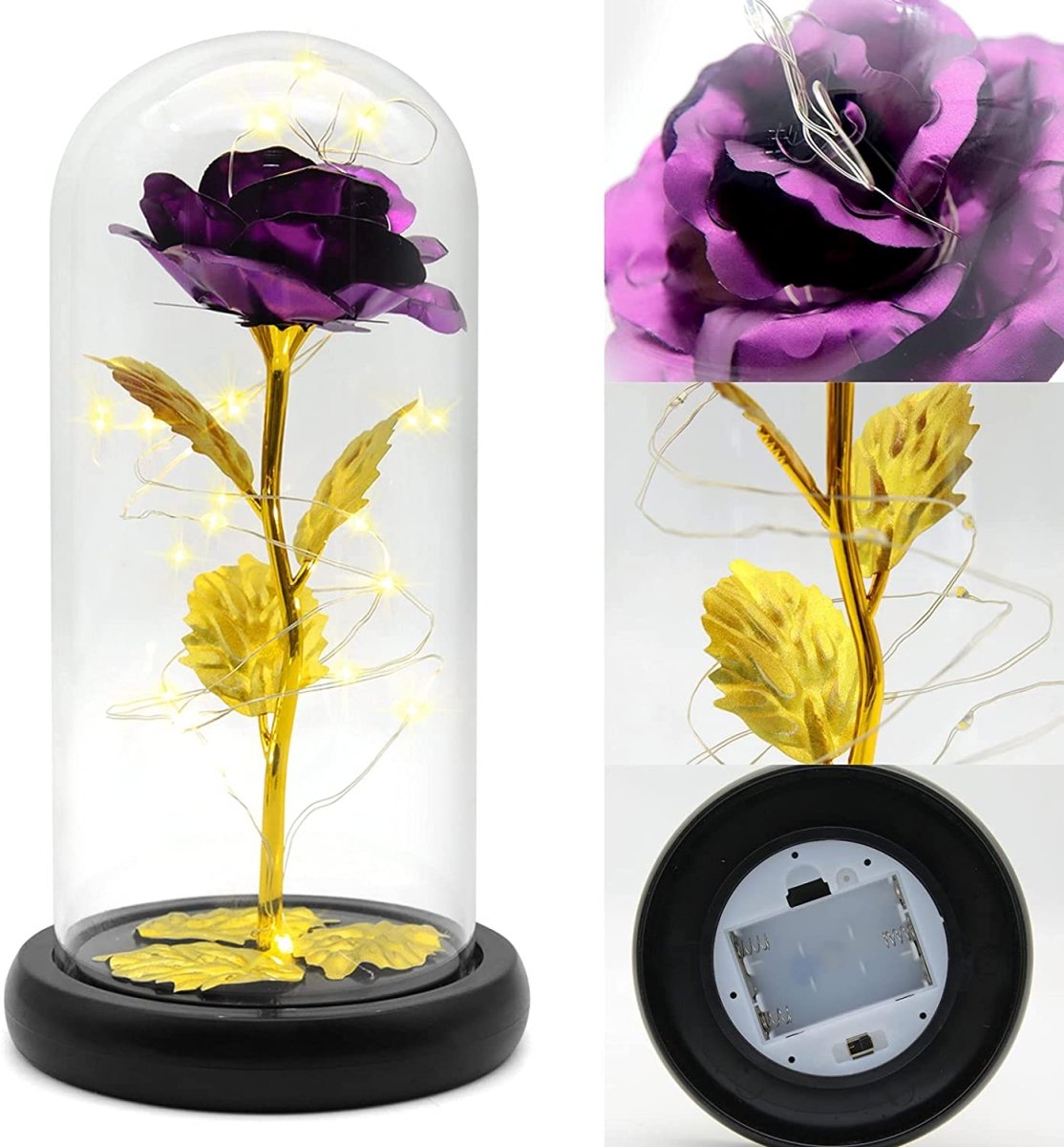 ewige rose im glas, Adamell.de