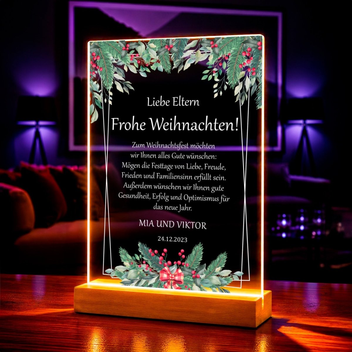 Weihnachtsgeschenke für Eltern, Adamell.de