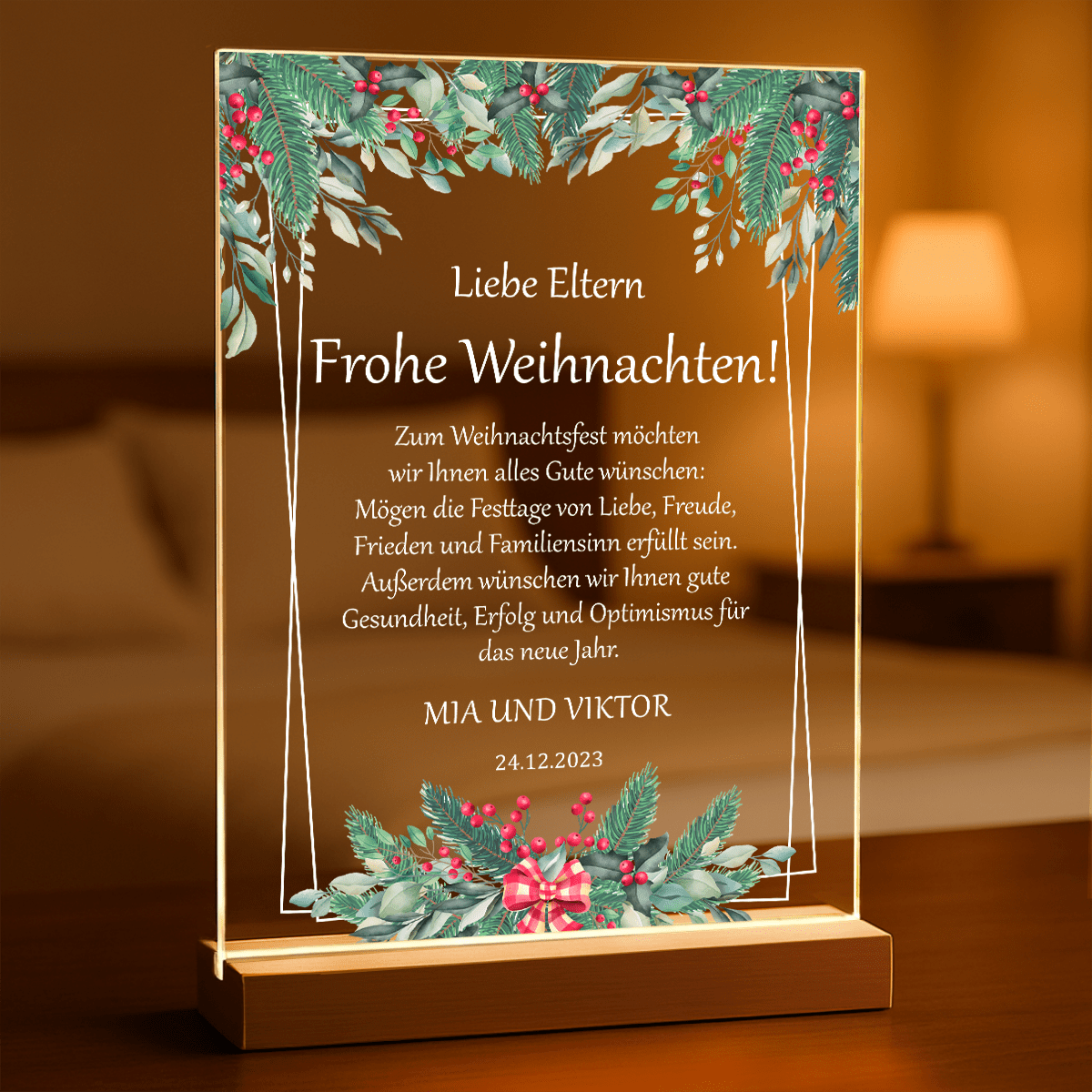 Weihnachtsgeschenke für Eltern, Adamell.de