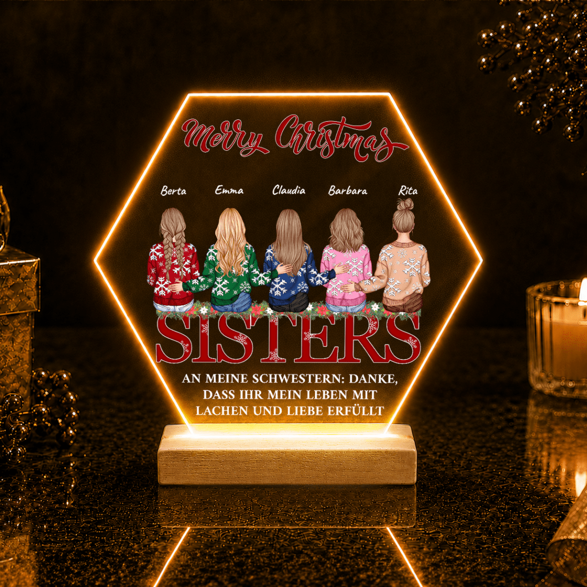 Weihnachtsgeschenke für Schwester, Adamell.de
