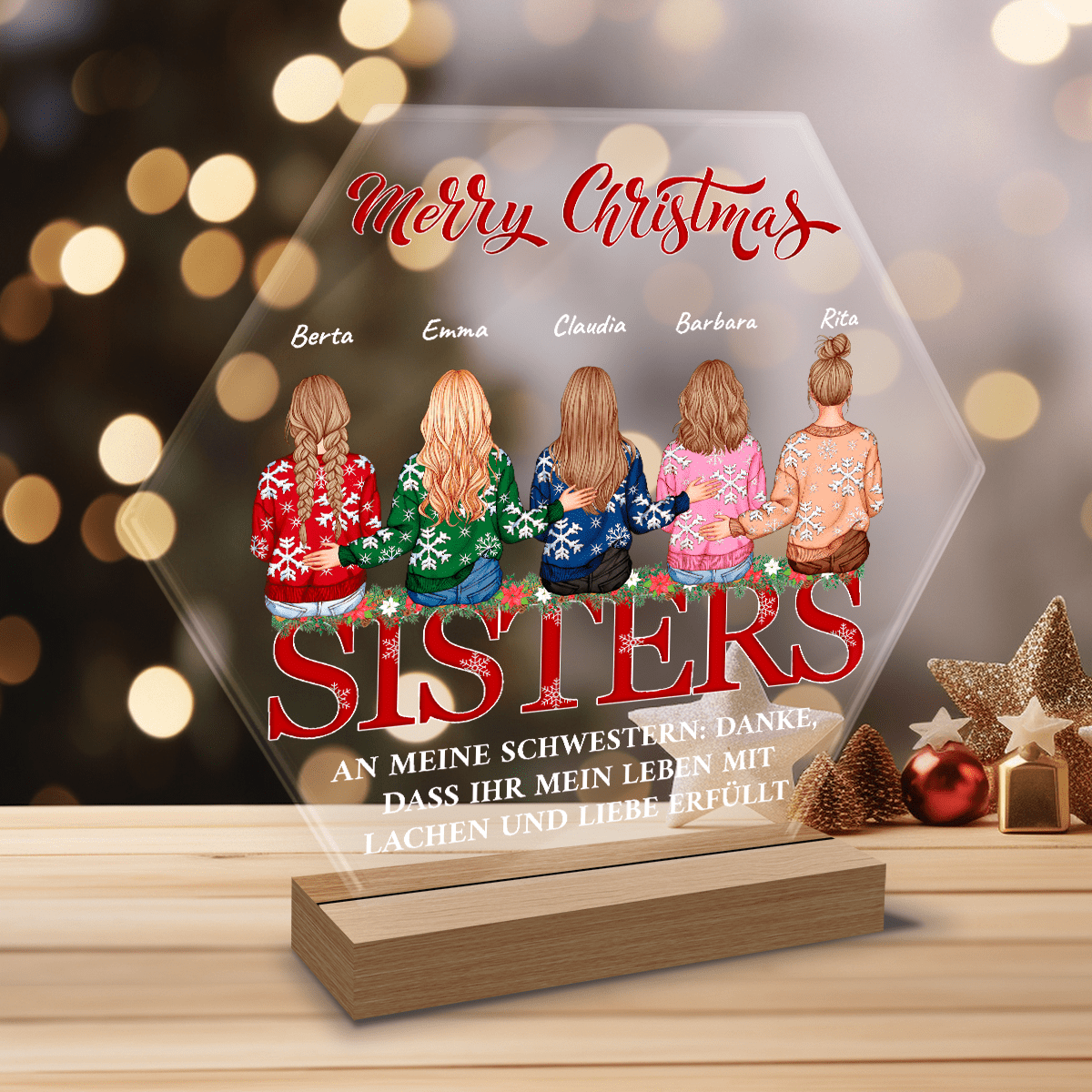 Weihnachtsgeschenke für Schwester, Adamell.de