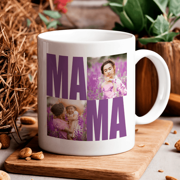 Wunderbare Mutter - 1x bedruckte Tasse, personalisiertes Geschenk für Mama - Adamell.de