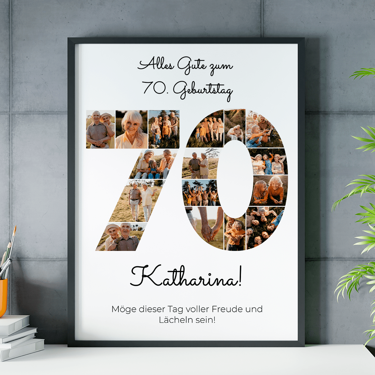 zum 70. geburtstag, Adamell.de