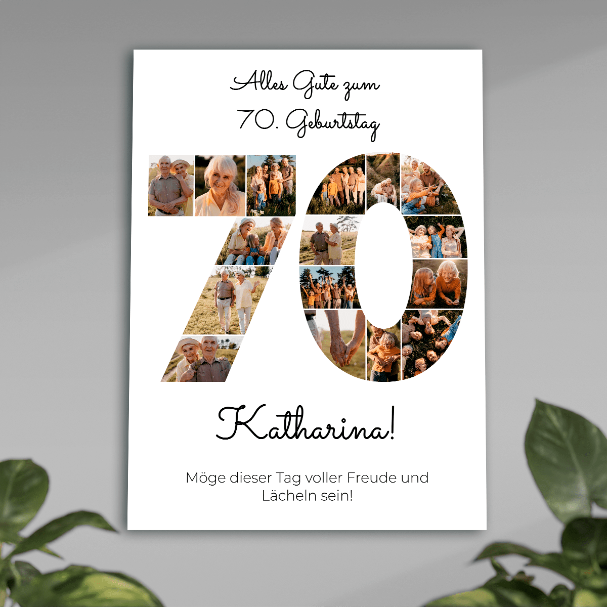 zum 70. geburtstag, Adamell.de