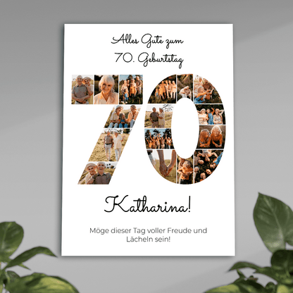 zum 70. geburtstag, Adamell.de