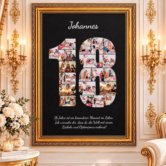 zum 18. Geburtstag, Adamell.de