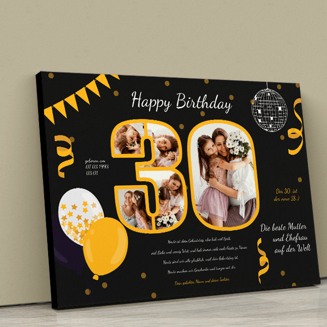 zum 30. geburtstag, Adamell.de