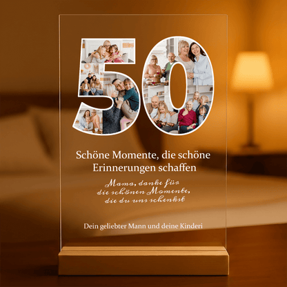 zum 50. geburtstag, Adamell.de