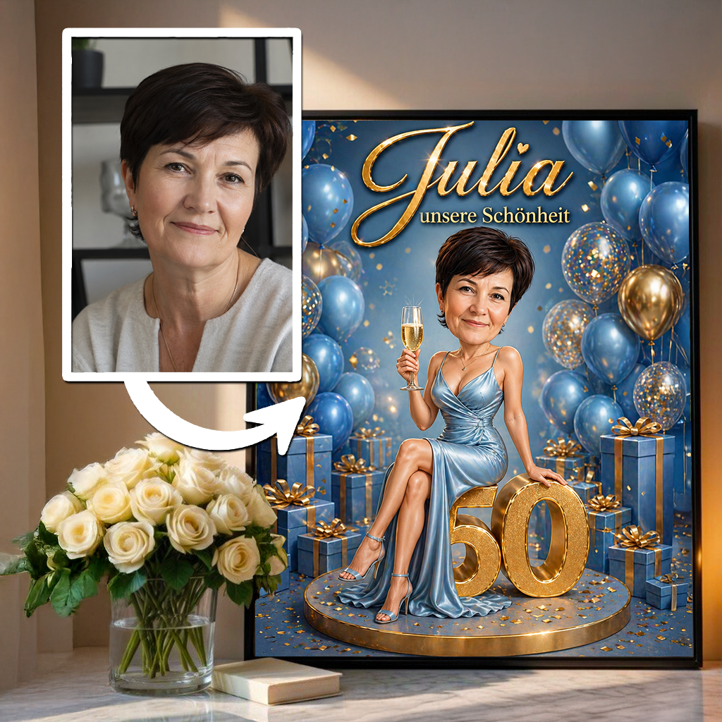 zum 50. geburtstag, Adamell.de