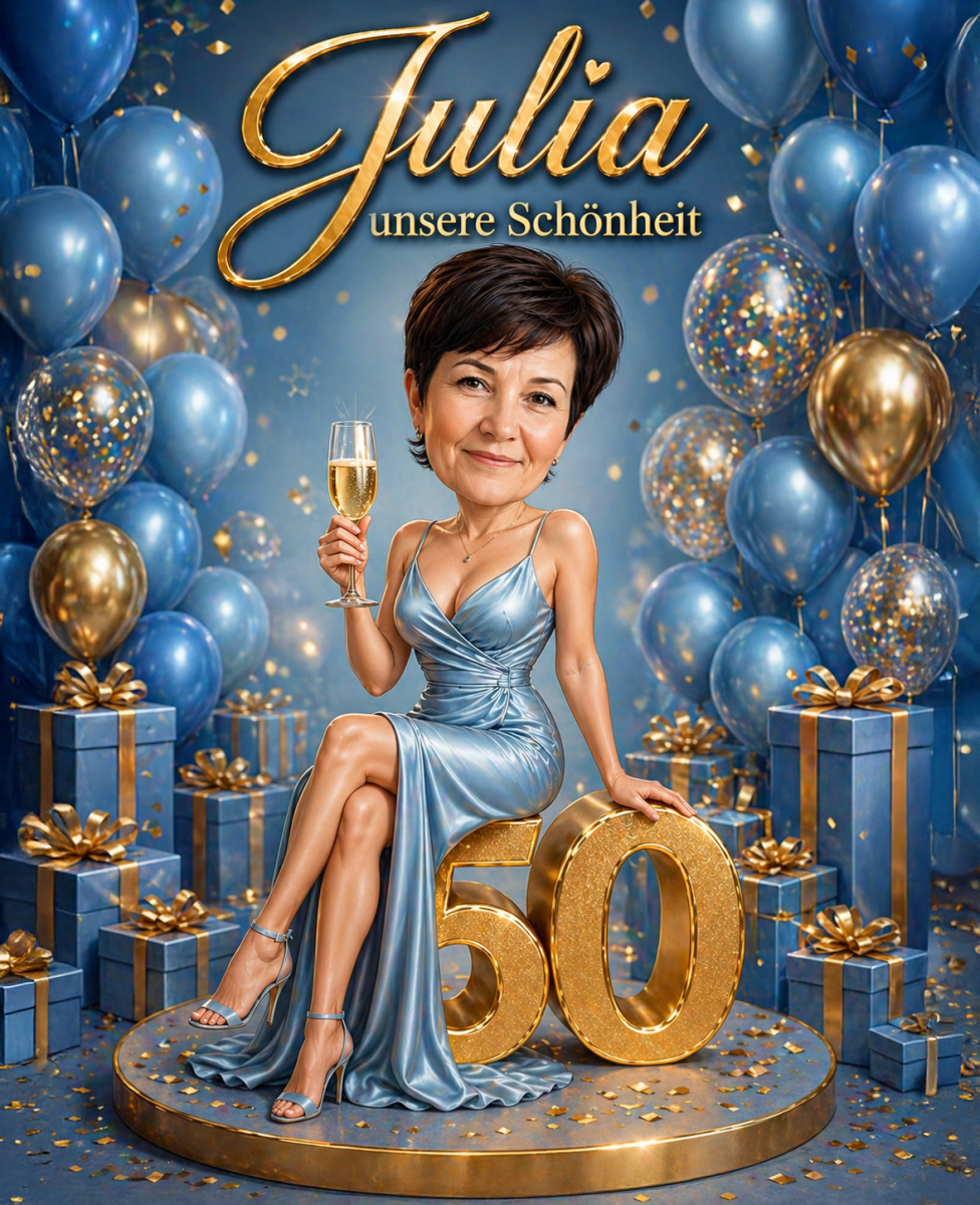 zum 50. geburtstag, Adamell.de