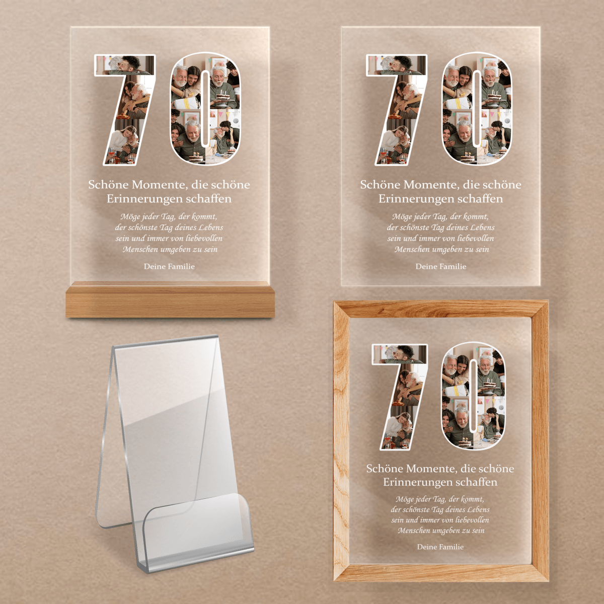 zum 70. geburtstag, Adamell.de