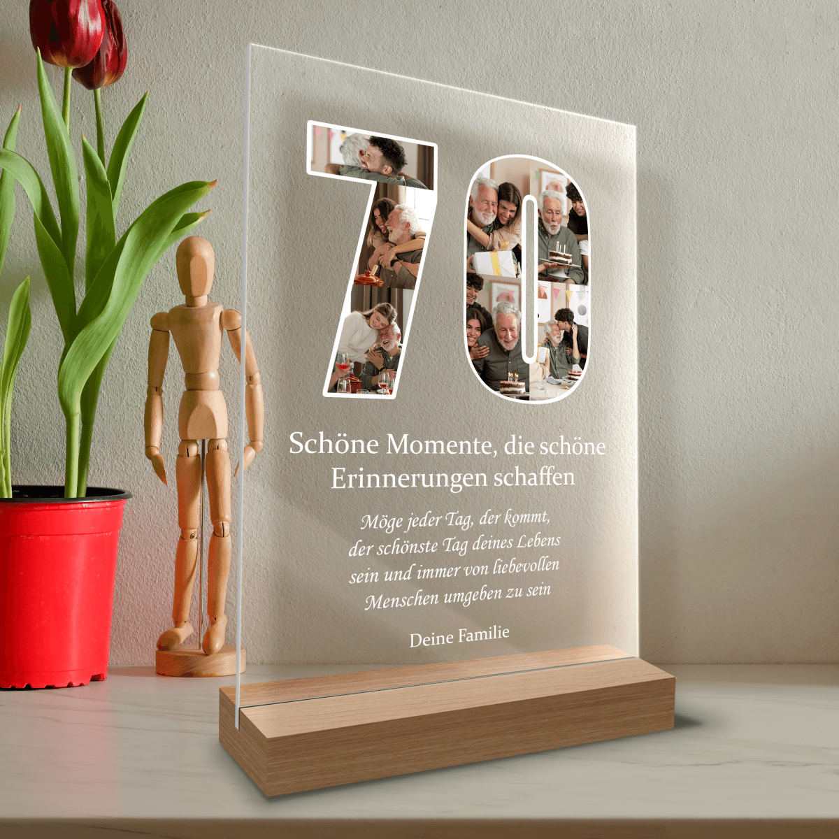 zum 70. geburtstag, Adamell.de