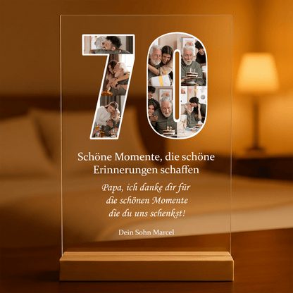 zum 70. geburtstag, Adamell.de