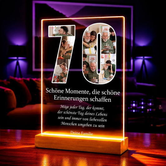 zum 70. Geburtstag, Adamell.de