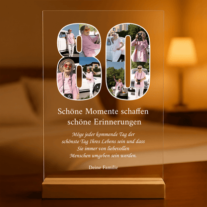 zum 80. geburtstag, Adamell.de