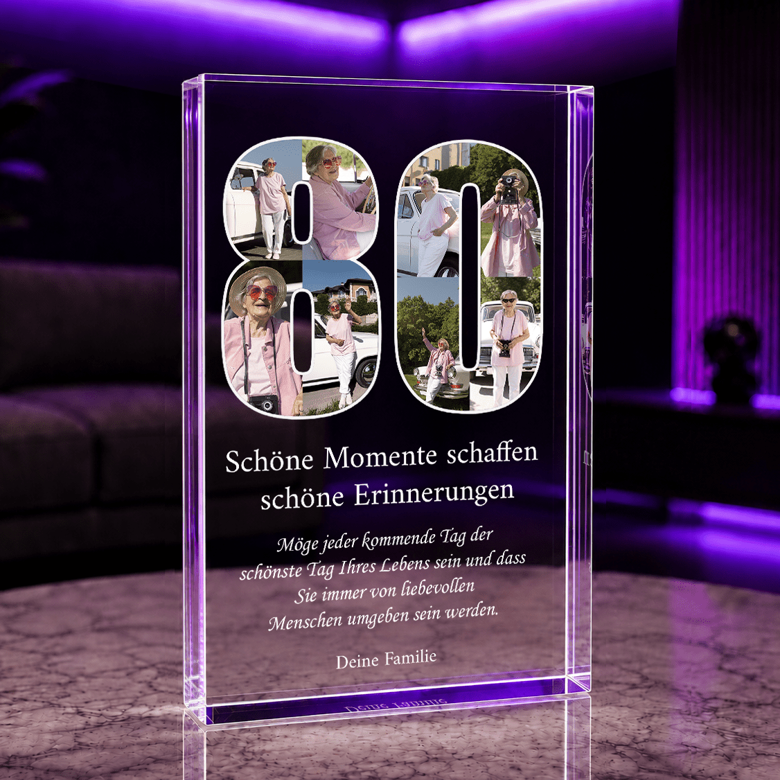 zum 80. geburtstag, Adamell.de