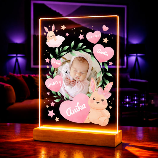 Für das kleine Mädchen – Foto auf Acrylglas für das Kind