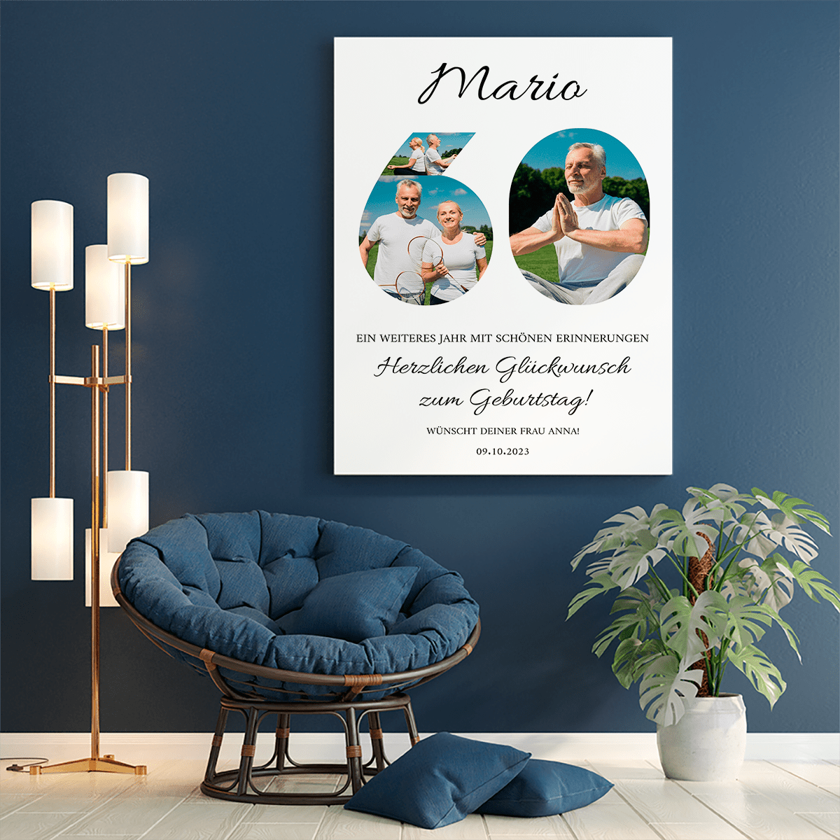 zum 60. geburtstag, Adamell.de