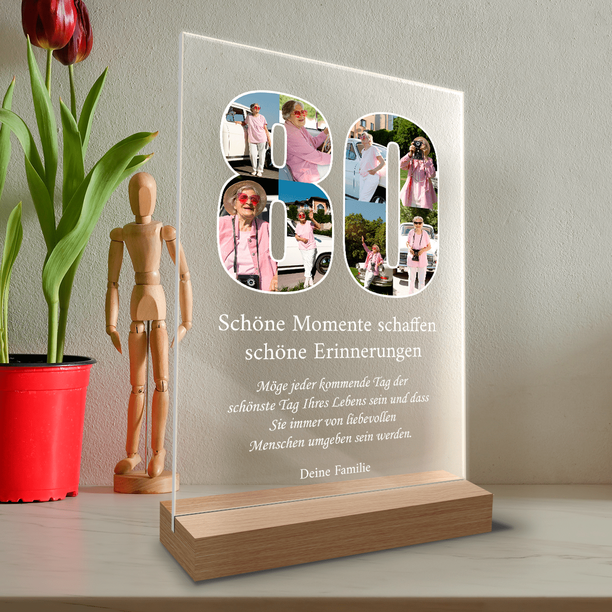 zum 80. geburtstag, Adamell.de