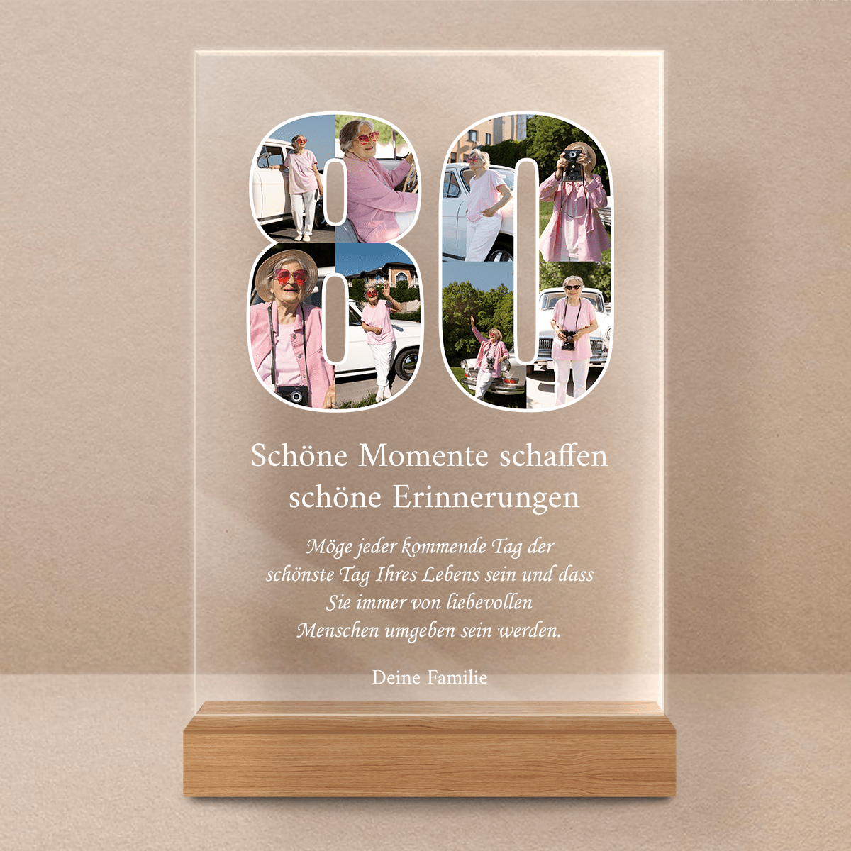 zum 80. geburtstag, Adamell.de