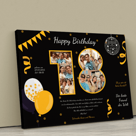 zum 18. geburtstag, Adamell.de